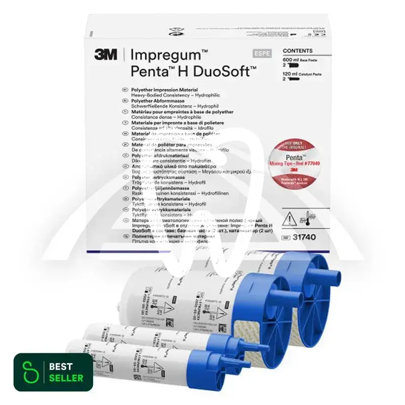 3m™ impregum™ penta™ h duosoft™ – recharge de matériau d’empreinte polyéther matériaux d'empreinte solventum