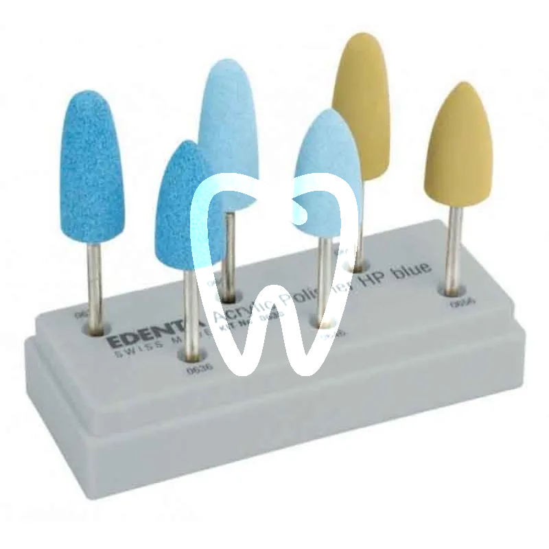 Acrylique polissoir hp blue kit 0630so matériel de polissage edenta