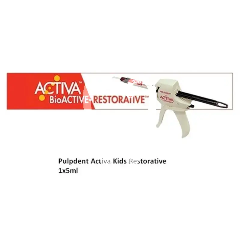 Activa kids bioactive-restoactive, 5ml/8g + 20tips kunstharze pulpdent