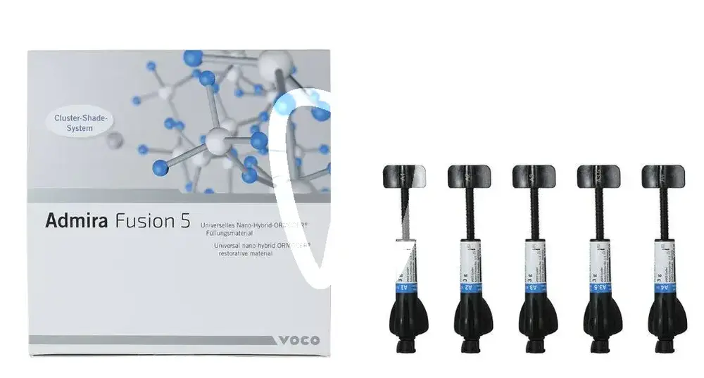 Admira fusion 5 seringue set  5x3g composites et accessoires voco gmbh