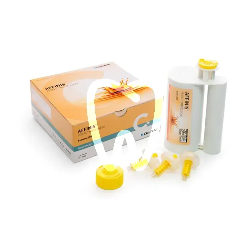 Affinis 360 heavy body 2x380ml matériaux d'empreinte coltene