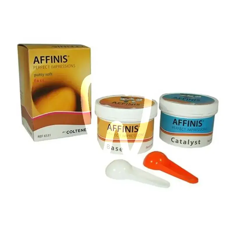Affinis putty softfast 2x300ml matériaux d'empreinte coltene