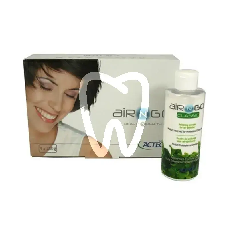 Airngo classic poudre polissage menthe 4x250g usage unique acteon