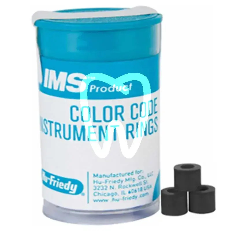 Anneaux de marquage gros noir 50pcs instruments hu friedy