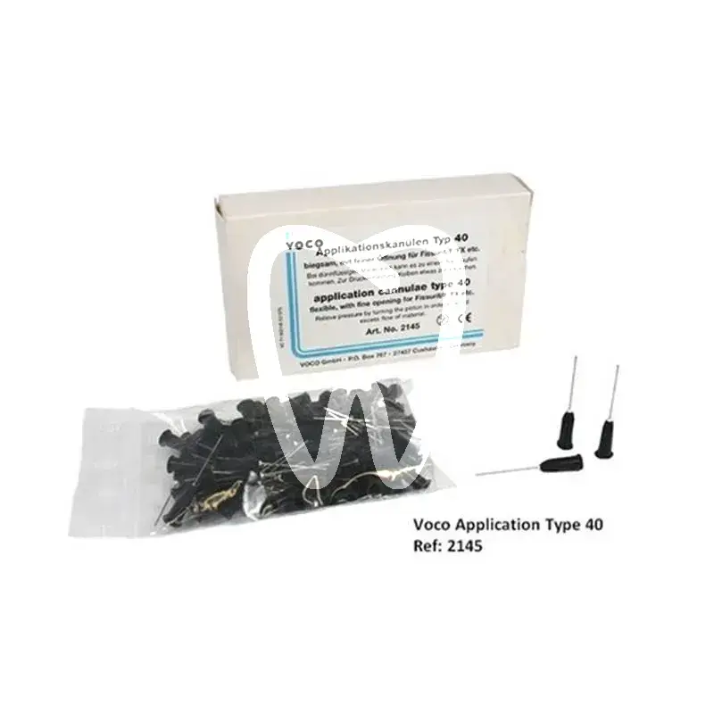 Applikationskanülen typ 40  100st composites et accessoires voco gmbh