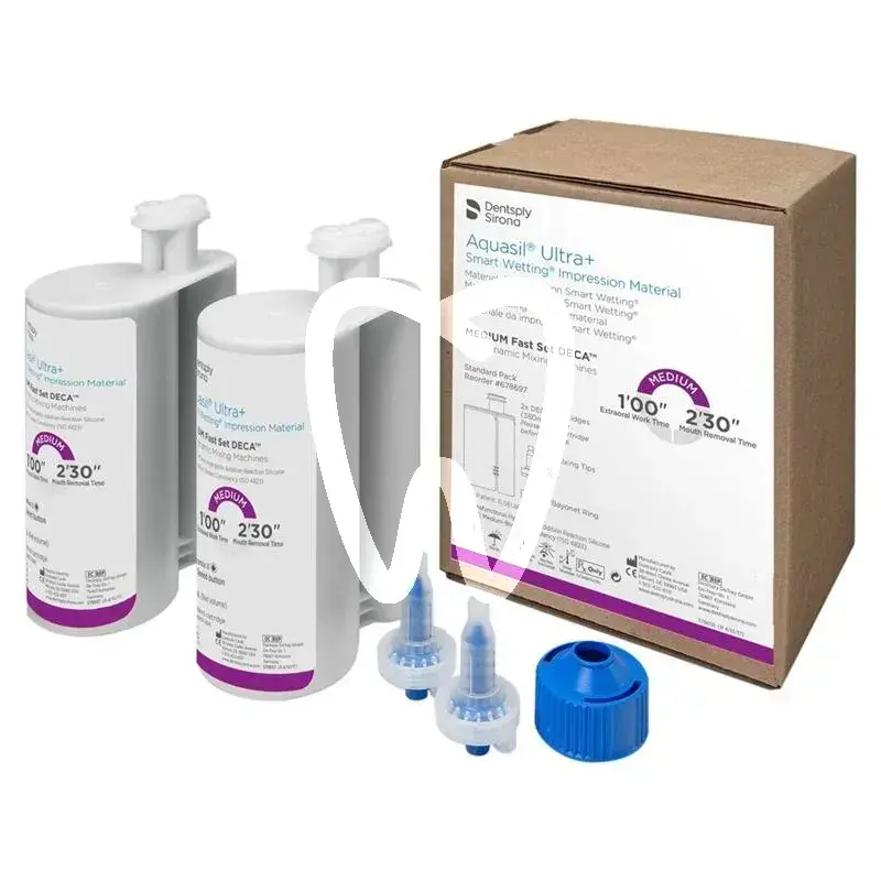Aquasil ultra+ deca medium fs 2x380ml matériaux d'empreinte dentsply sirona