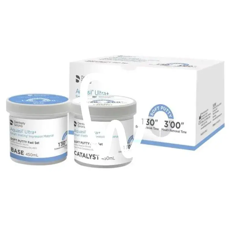 Aquasil ultra+ soft putty fs  2x450ml matériaux d'empreinte dentsply sirona