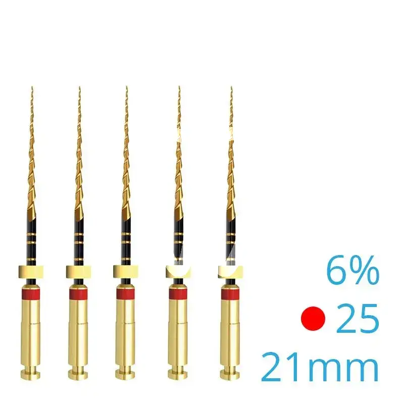 B5 one curve mini n.25 6% l21 steriles endodontie micro-mega