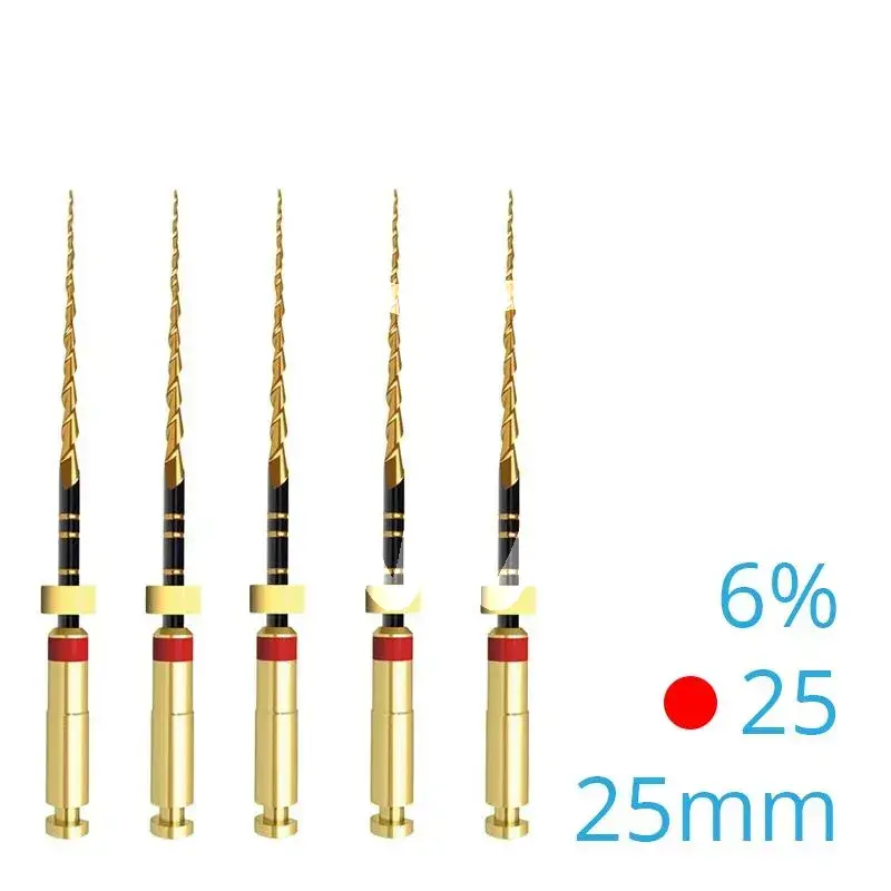 B5 one curve mini n.25 6% l25 steriles endodontie micro-mega