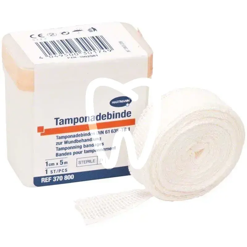 Bandage stérile 1cm x 5m usage unique hartmann