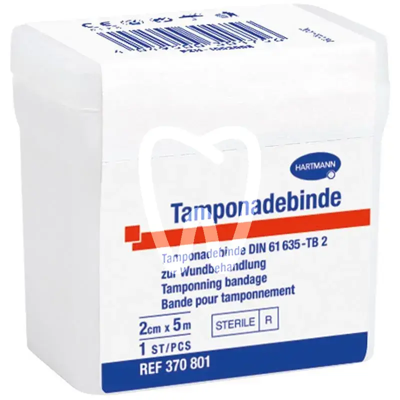 Bandage stérile 2cm x 5m usage unique hartmann