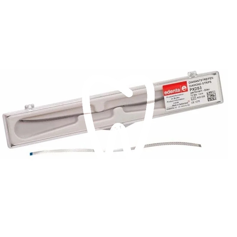Bande abrasive diamantée moyen bleu pxds3 x10pcs matériel de polissage edenta