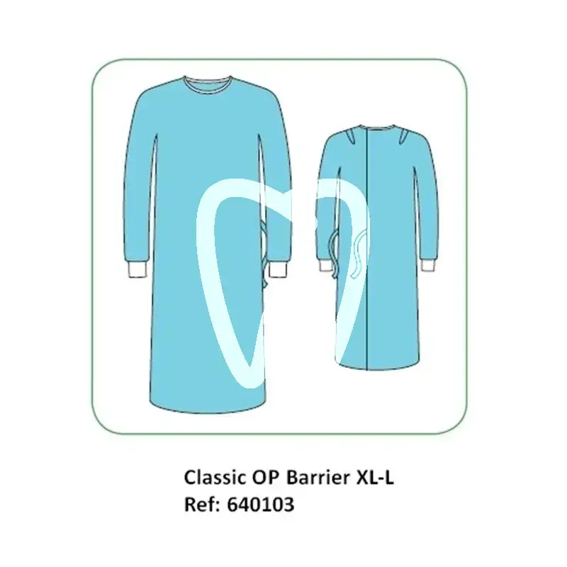 Barrier blouse basic xl-l 20pcs chirurgie molnlycke