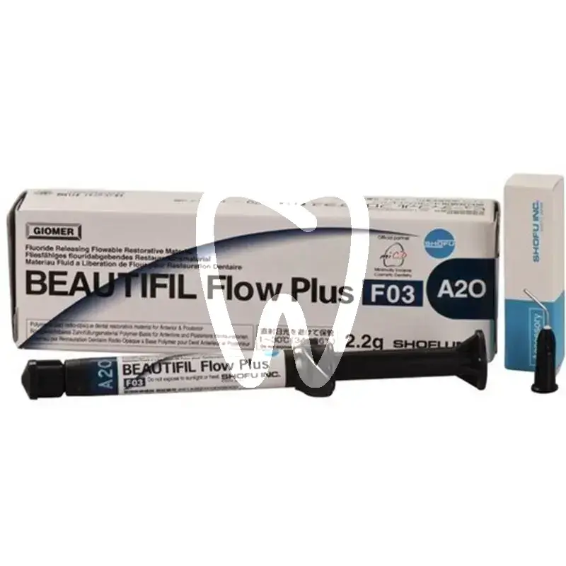 Beautifil flow plus f03 a2o ser. 2,2g composites et accessoires shofu