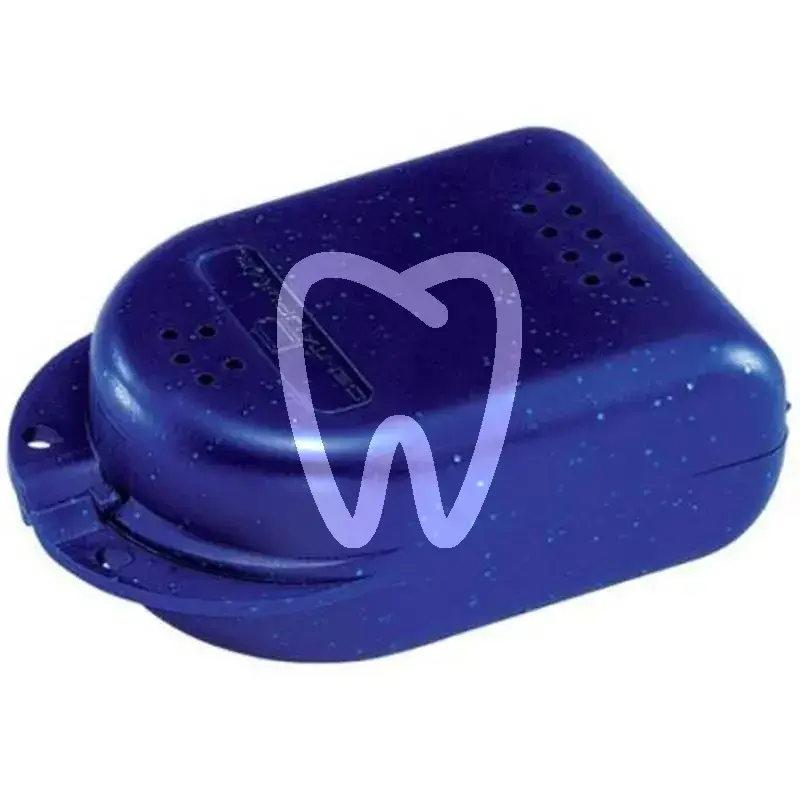 Boîte d'orthodontie maxi bleu, 10pcs usage unique dentaurum