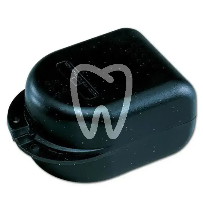Boîte d'orthodontie maxi noir, 10pcs usage unique dentaurum