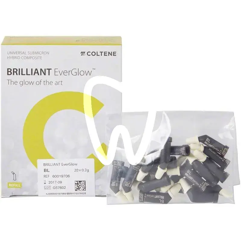 Brilliant everglow bl 20x0,2g tips composites et accessoires coltene
