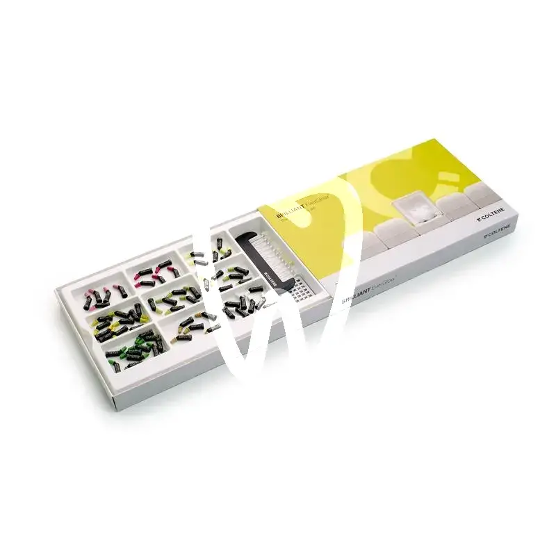 Brilliant everglow regular kit tips composites et accessoires coltene