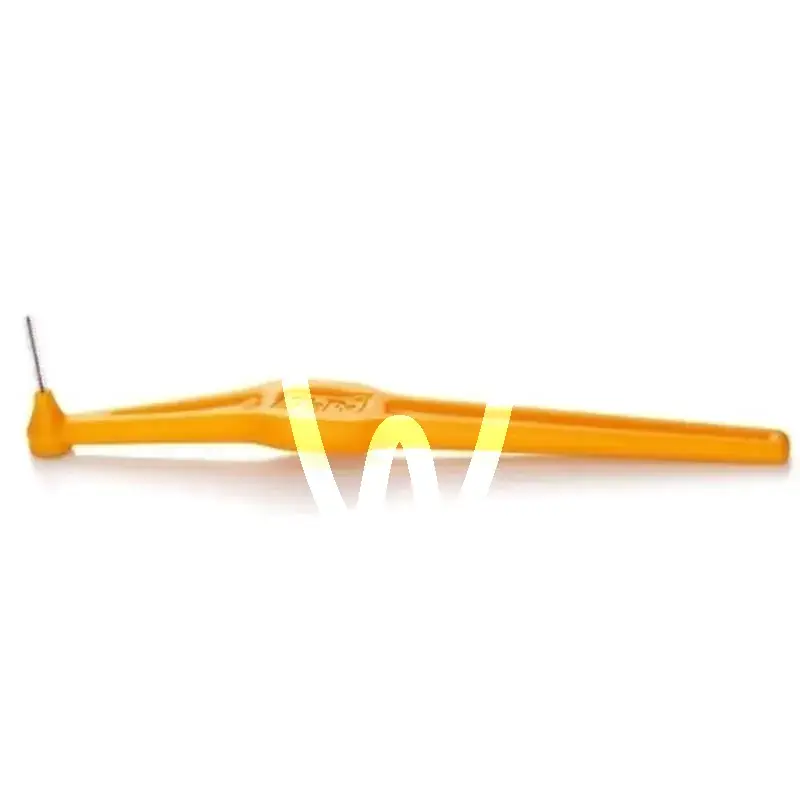 Brosse angulee 0,45 mm orange prévention tepe