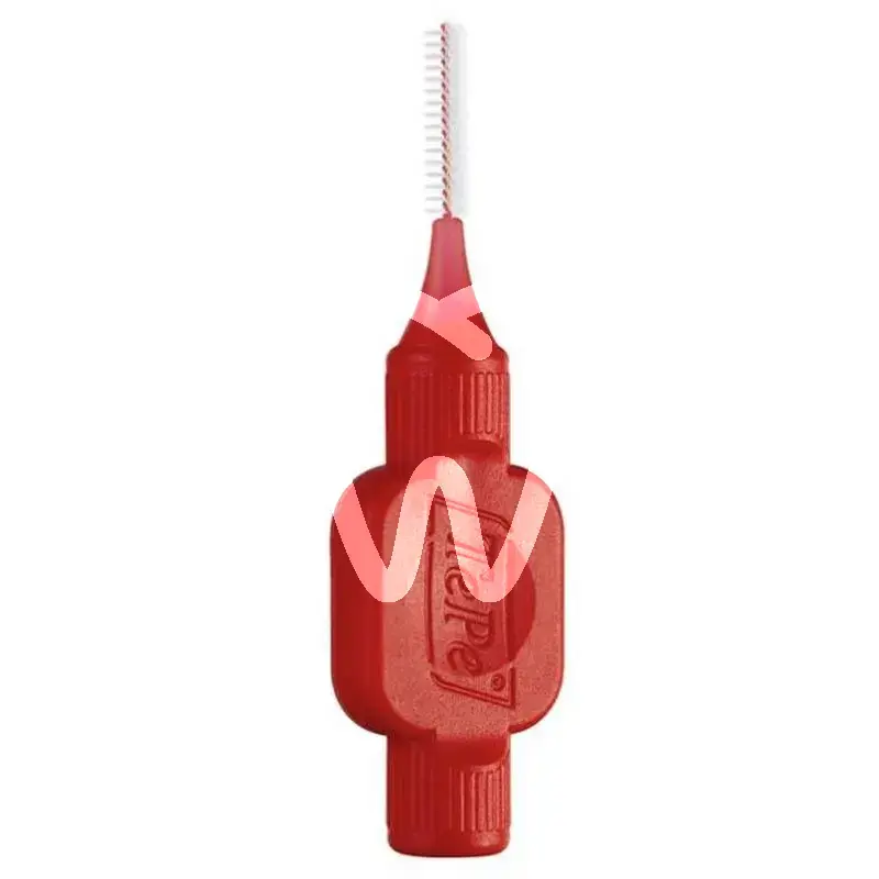 Brosse interdentaire 0,5 mm rouge 25pcs prévention tepe