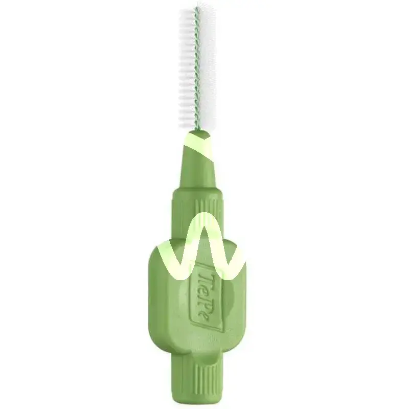 Brosse interdentaire 0,8 mm vert 25pcs prévention tepe