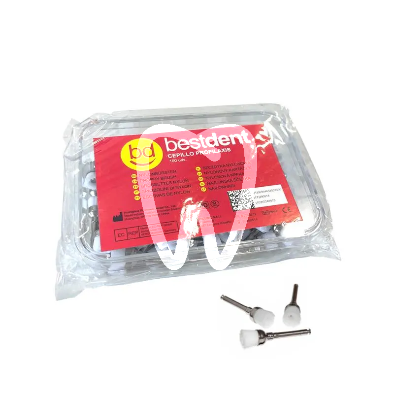 Brossettes en nylon (100pcs) matériel de polissage bestdent