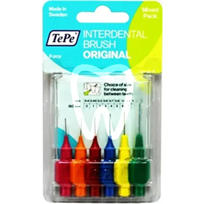 Brossettes interd 0,4 - 1,3mm assortiment 6pcs prévention tepe