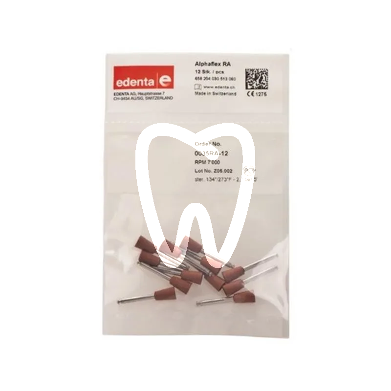 Brownie cupule #35 ra x12pcs matériel de polissage edenta