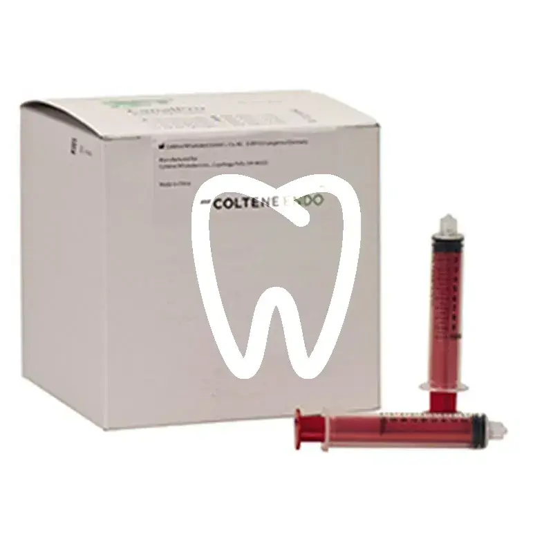 Canalpro color syringes 10ml rouge 50pcs endodontie coltene