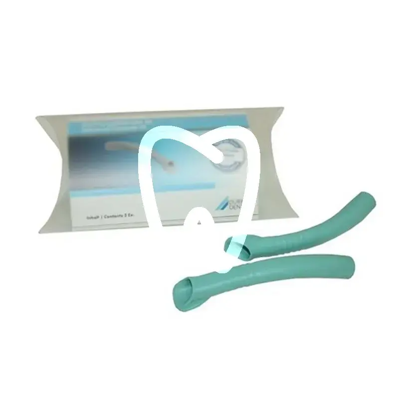 Canules universelles bleu turquoise usage unique durr