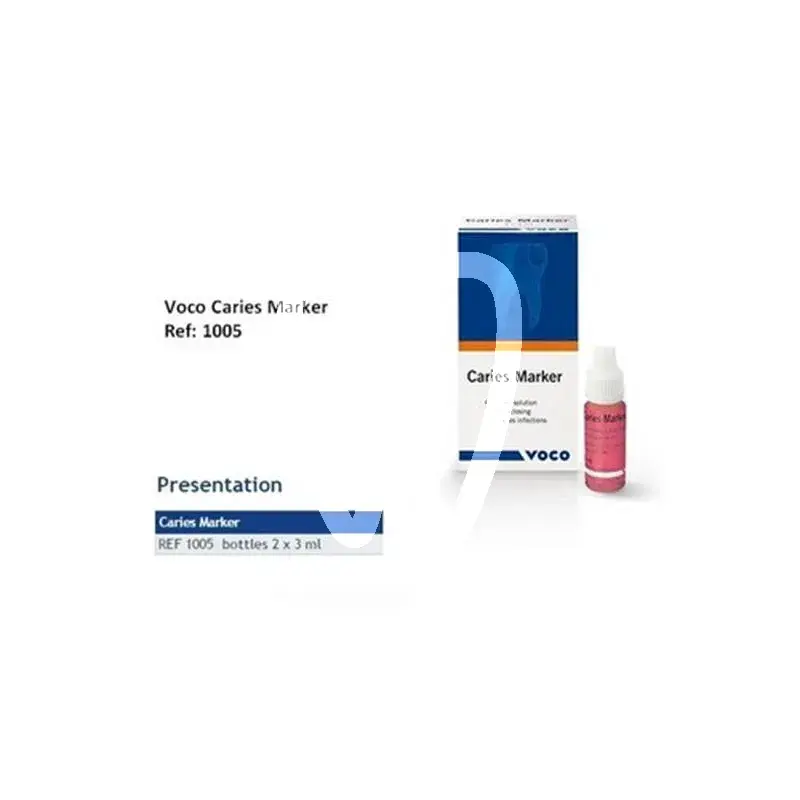 Caries marker flüssigkeit 2x3ml prévention voco gmbh