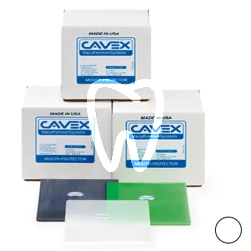 Cavex mouth protector x-pro klar 5mm dtz matériaux d'empreinte cavex