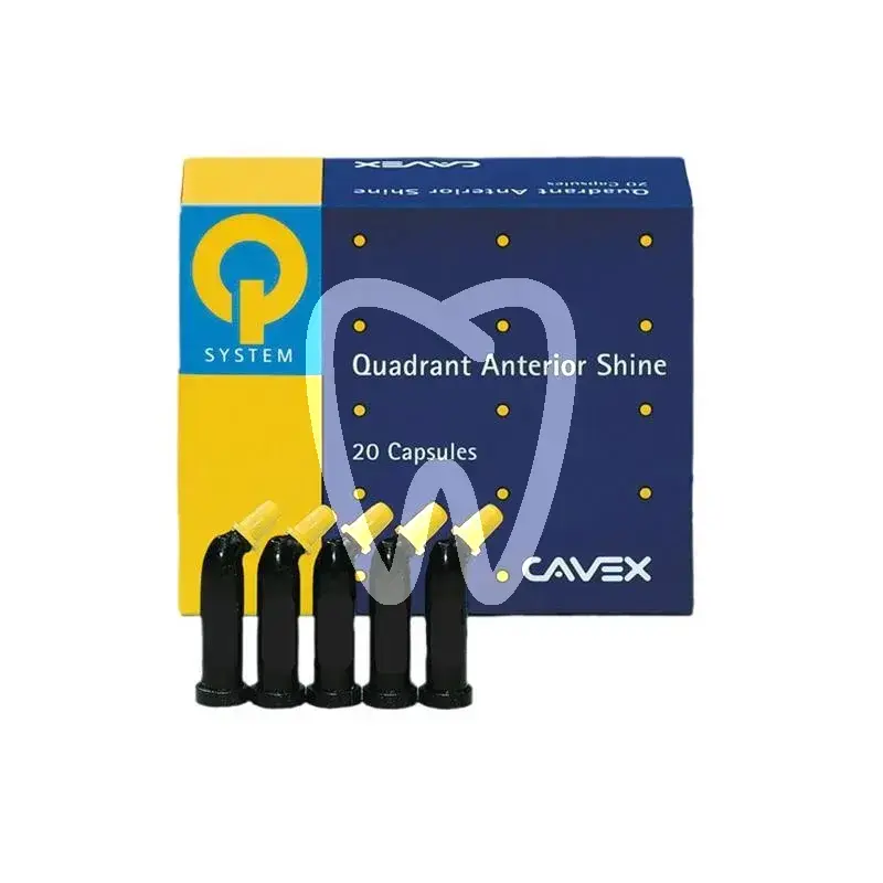 Cavex quadr. anter. shine bleach20x0,25g composites et accessoires cavex