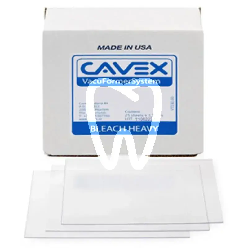 Cavex vf bleach heavy 1,2x125x125mm 25st blanchiment et esthétique cavex