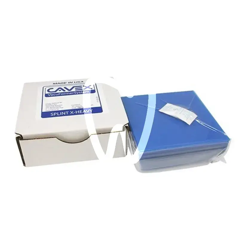 Cavex vf splint x-hea.1,5x125x125mm 25st blanchiment et esthétique cavex