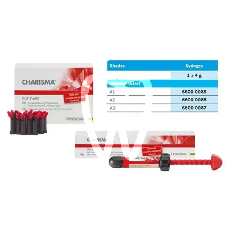 Charisma a2 recharge seringue composites et accessoires kulzer