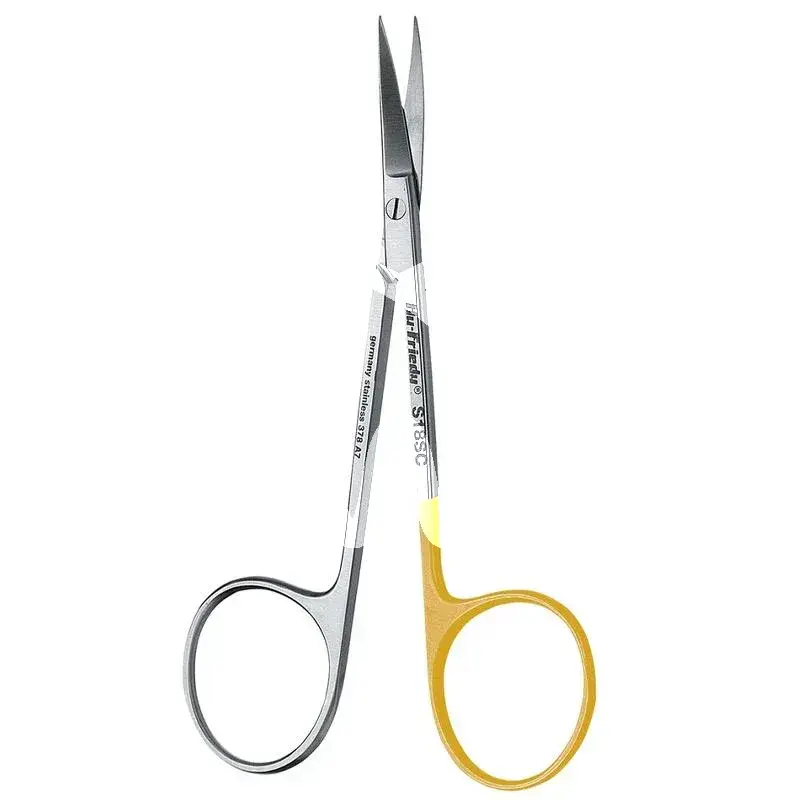 Ciseaux 18-11,5cm courbés sb iris pcs instruments hu friedy