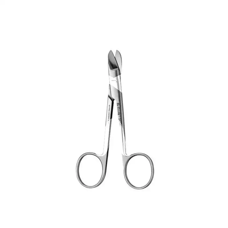 Ciseaux à couronne or 12cm courbés pcs instruments hu friedy