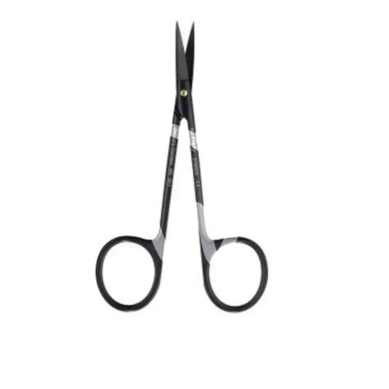 Ciseaux iris courbés/étroits sc black l. pcs instruments hu friedy