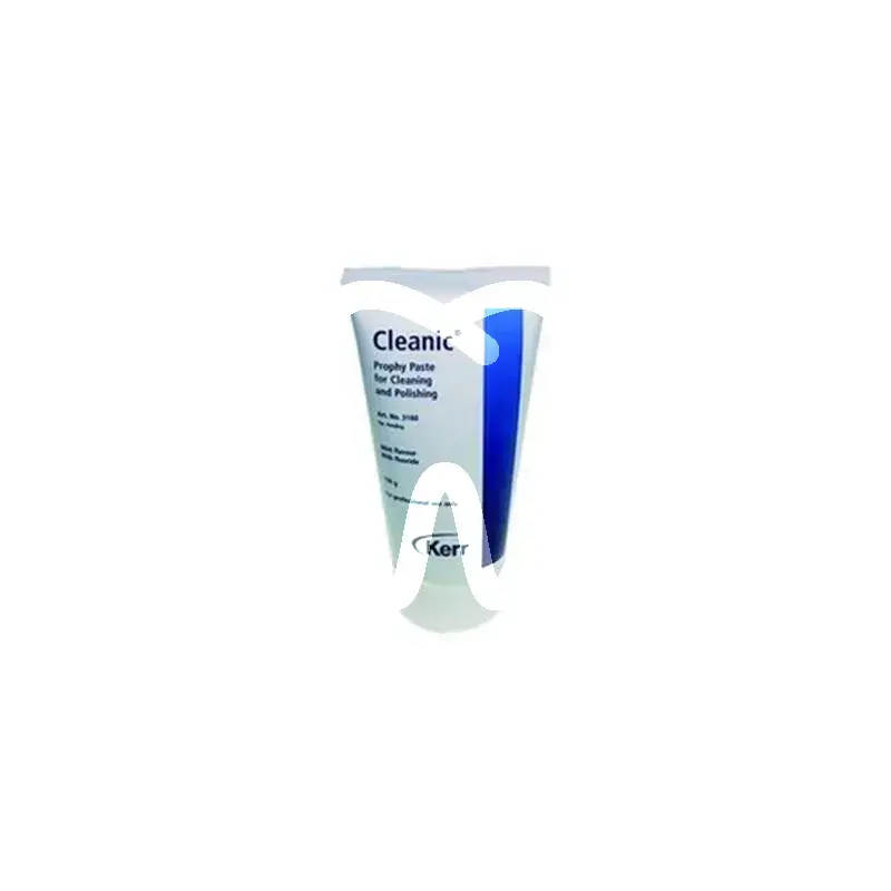 Cleanic avec fluor - menthe, tube, 100 g matériel de polissage kerrhawe