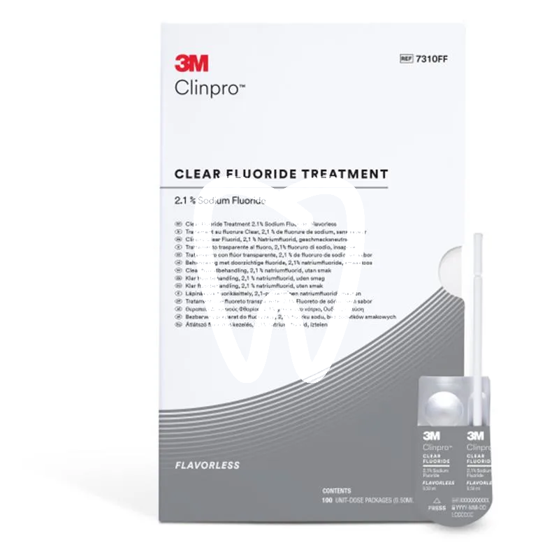 Clinpro clear neutre 100 unidose prévention solventum