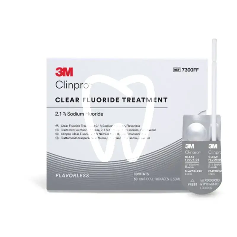 Clinpro clear neutre 50u. prévention solventum