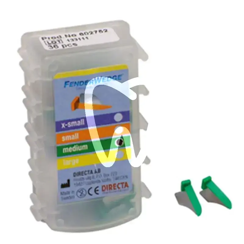 Fenderwedge medium grün 36st matrizen und keile directa