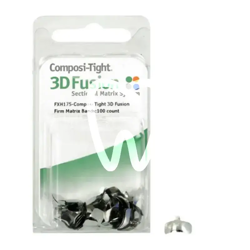Composi-t. 3d fus. firm matrices 5,3mm, 100pcs matrices et coins garrison