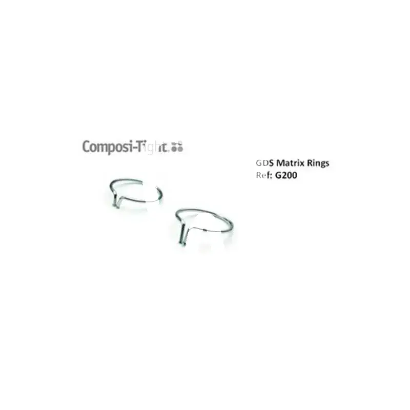 Composi-tight g-ring avec pieds long, 3pcs matrices et coins garrison