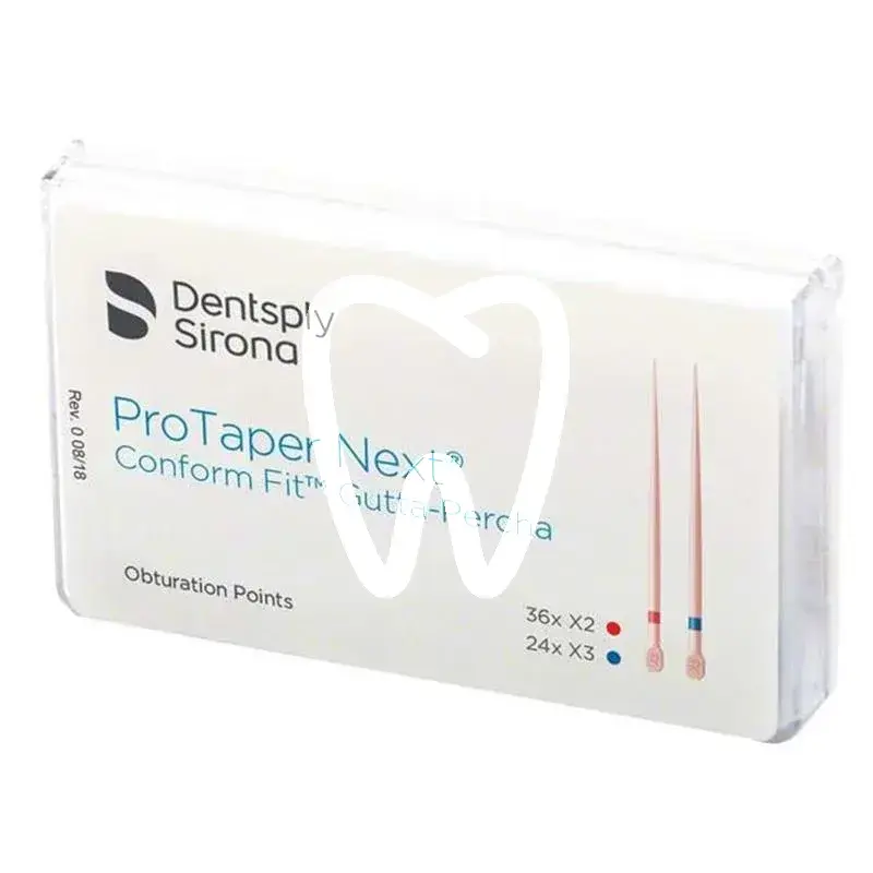 Conform fit gp pour protaper n. x2/x3, 60pcs endodontie dentsply sirona