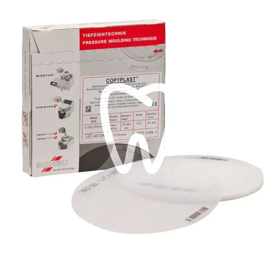 Copyplast 0,75x125mm rund  10st médicaments et technique dentaire scheu dental