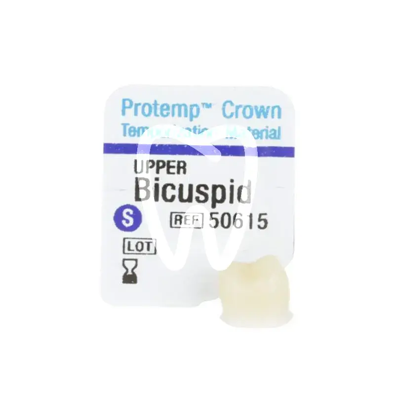 Protemp crown oberer prämolar small 5st kunstharze solventum