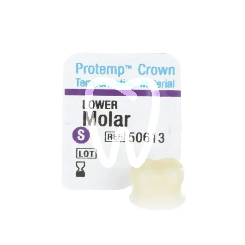 Protemp crown unterer molar small 5st kunstharze solventum