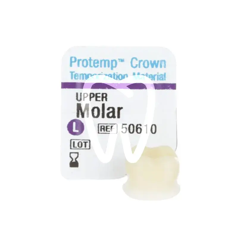 Protemp crown oberer molar large 5st kunstharze solventum